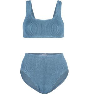 Youswim Aplomb High Waist Two-Piece - One Size Fits Most - Plume (Light Blue)